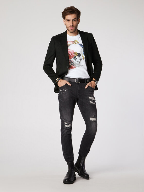 T-shirt Nux Bianco Regular Fit