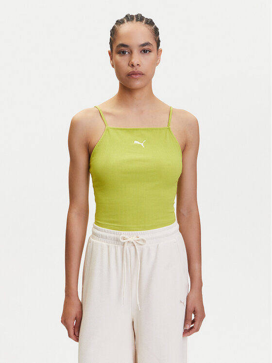 Puma Puma Τοπ Ess 629771 Πράσινο Slim Fit