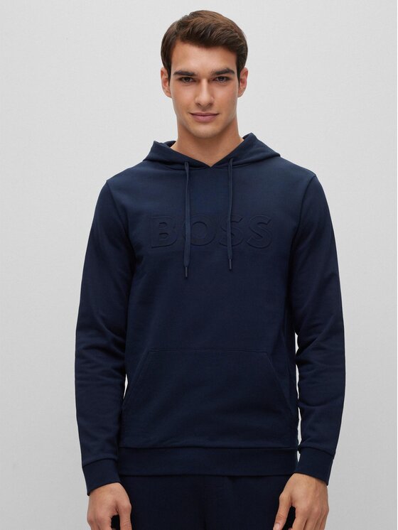 Boss Sweatshirt 50491541 Blau Regular Fit | Modivo.de