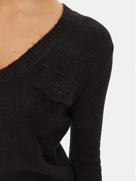 Liu Jo Liu Jo Sweter WF4431 MA49P Czarny Regular Fit