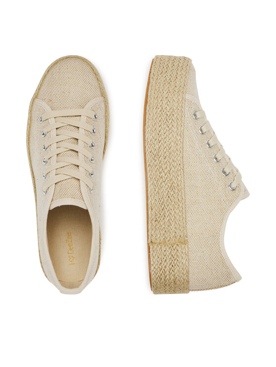 DeeZee DeeZee Espadrilky SH-052 Béžová