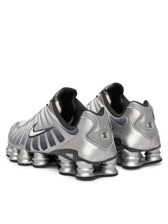 Nike Nike Сникърси Shox TL Print IH4466 095 Светлосив