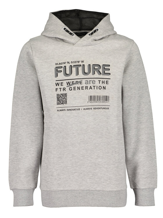 Blue Seven Blue Seven Суитшърт 670177 Сив Regular Fit
