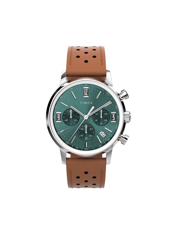 Timex Timex Часовник Marlin Chronograph TW2W10100 Кафяв
