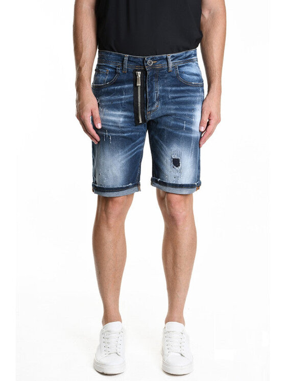 Xagon Xagon Szorty P25032UM256Z Niebieski Regular Fit