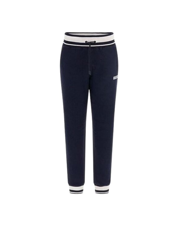 Guess Guess Spodnie damskie Pantalone raquelle jogger Niebieski Regular Fit