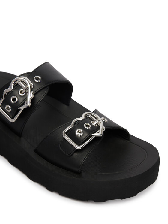 LOVE MOSCHINO LOVE MOSCHINO Şlapi JA28274I0OIA0000 Negru