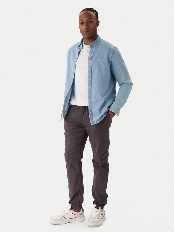 Tommy Jeans Tommy Jeans Joggers Scanton DM0DM23102 Gri Slim Fit