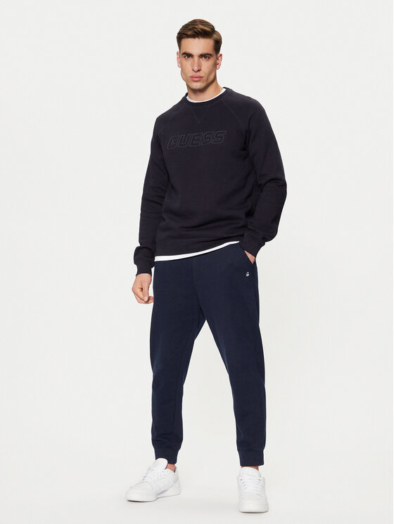 Guess Guess Μπλούζα Z4YQ16 K9V31 Σκούρο μπλε Regular Fit