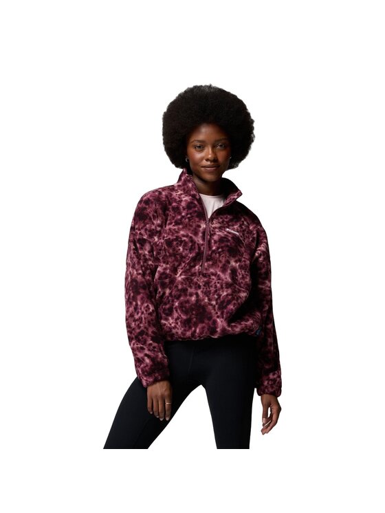 Columbia Columbia Polar Timber Meadow™ MTR Printed Fleece Half Zip Kolorowy Regular Fit