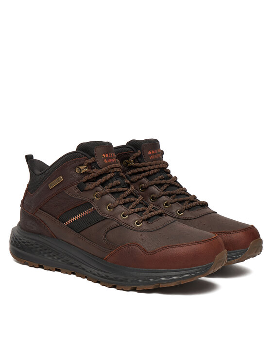 Skechers Skechers Kotníková obuv Slade Ultra 211182 RDBR Hnědá