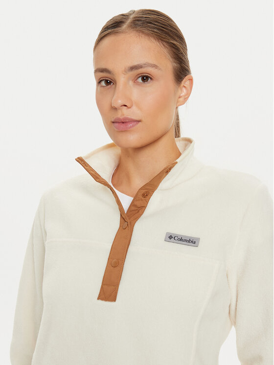 Columbia Columbia Felpa di pile Benton Springs™ 2085651 Écru Regular Fit