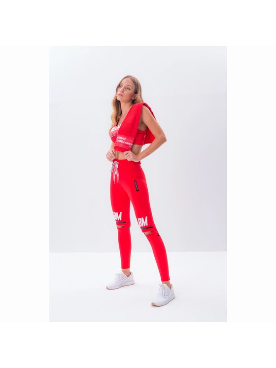LaBellaMafia LaBellaMafia Ręcznik LABELLAMAFIA TOWEL ESSENTIALS RED Czerwony