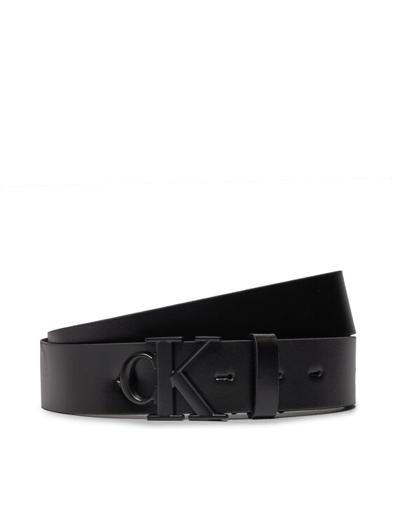 Calvin Klein Jeans Calvin Klein Jeans Herrengürtel Ro Mono Plaque Lthr Belt 35Mm K50K511831 Schwarz