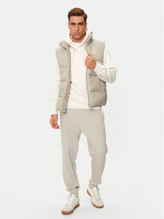 Calvin Klein Jeans Calvin Klein Jeans Weste Essentials J30J325901 Beige Regular Fit