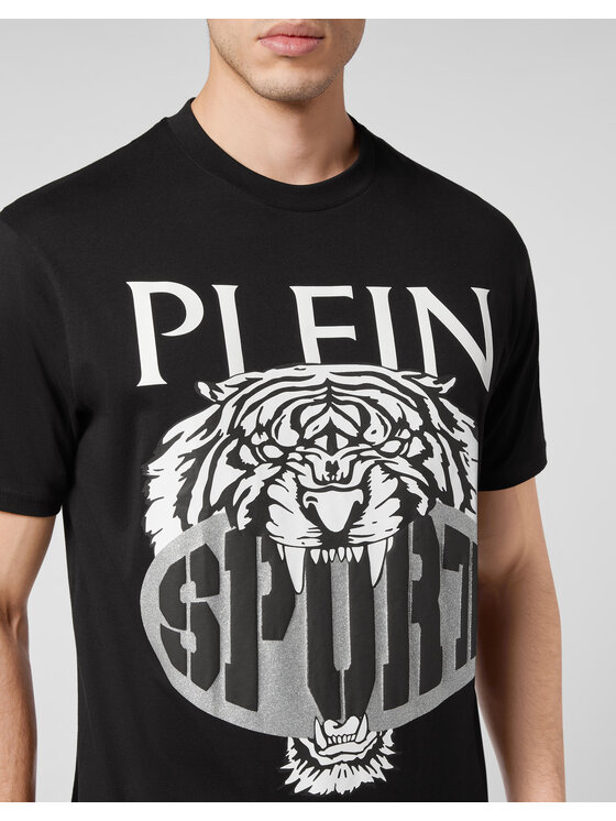 Plein Sport Plein Sport T-Shirt 1251 Czarny Regular Fit