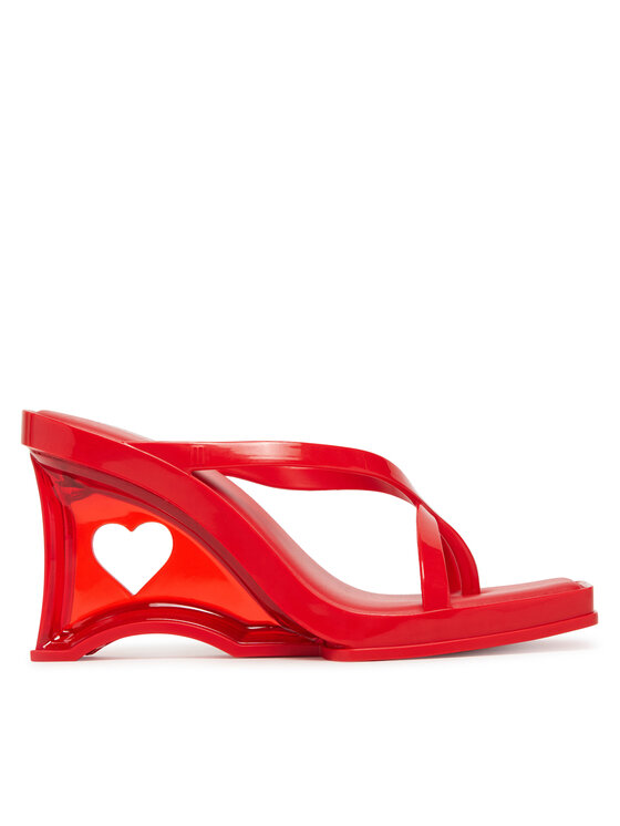 Melissa Žabky Melissa Glass Heel Ad 35801 Červená