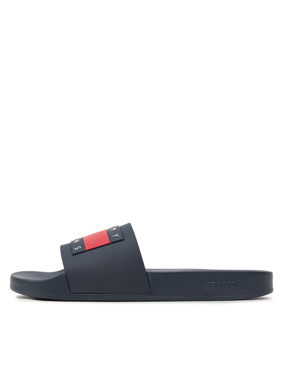 Tommy Jeans Tommy Jeans Šľapky Pool Slide Ess EM0EM01191 Tmavomodrá