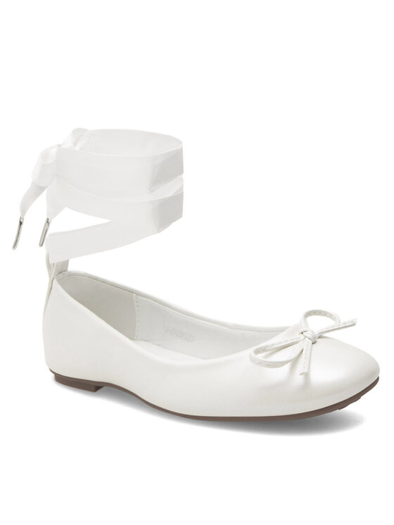 Nelli Blu Nelli Blu Balerinos CM230519-4 Balta
