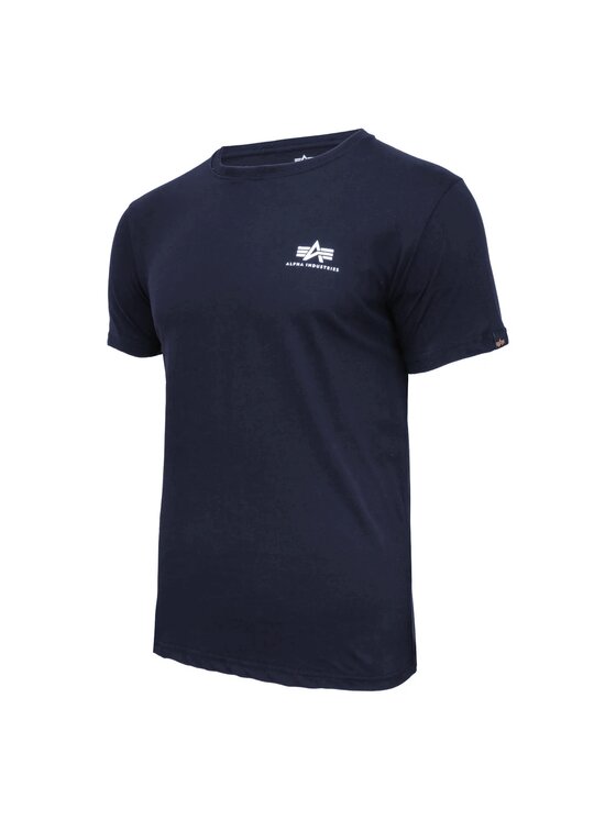 Alpha Industries Alpha Industries Tričko AI.188505-07-4XL Tmavomodrá Basic Fit