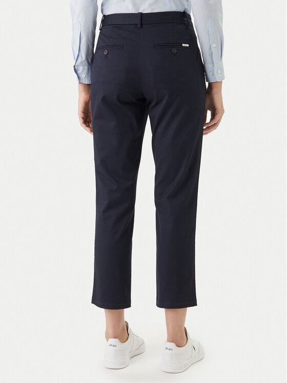 Gant Gant Chinosy 4150380 Granatowy Slim Fit