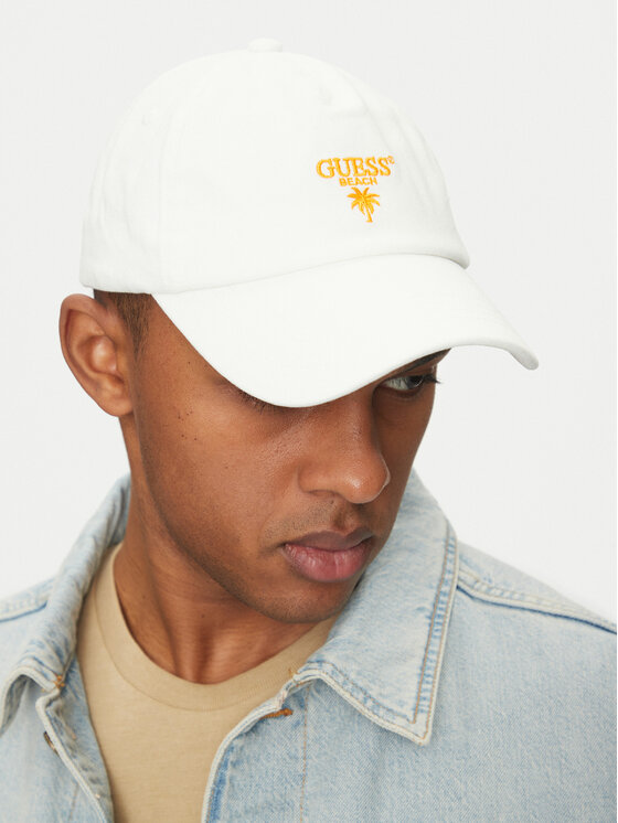 Guess Guess Cappellino F5GZ00 WO07T Bianco