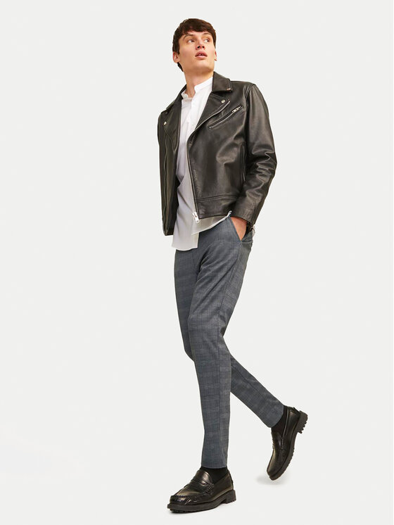 Jack&Jones Jack&Jones Chino hlače Marco 12249310 Siva Slim Fit