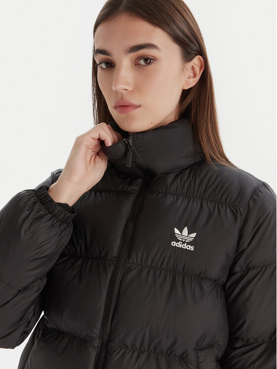 adidas adidas Kurtka zimowa adicolor JD0420 Czarny Regular Fit