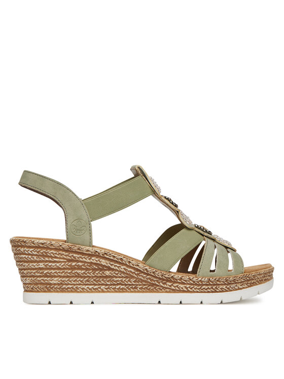 Rieker Rieker Sandaalid 619B2-52 Roheline