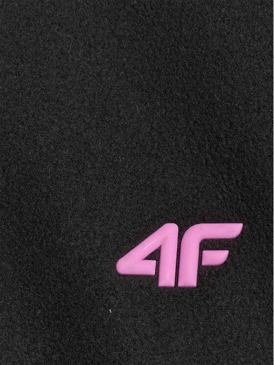 4F 4F Bluza BASIC+ Czarny Slim Fit