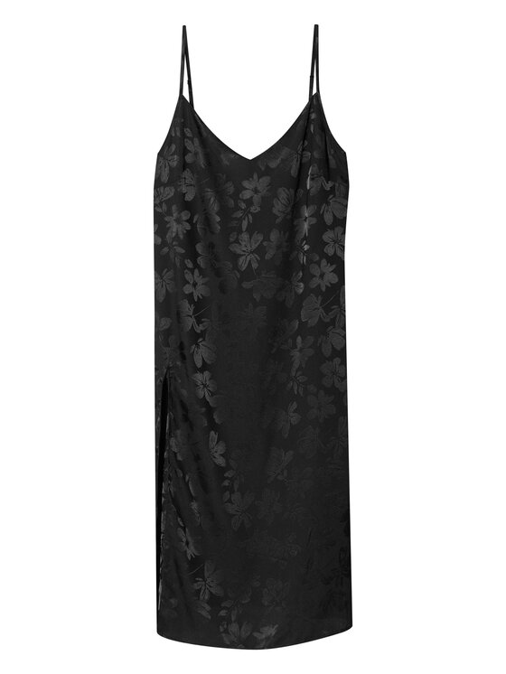 Esotiq Esotiq Koszula nocna 42052 Czarny Regular Fit