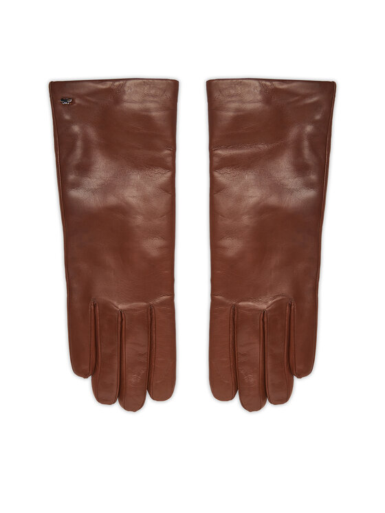 Weekend Max Mara Weekend Max Mara Moteriškos Pirštinės Senapeshort 2525566035 Ruda