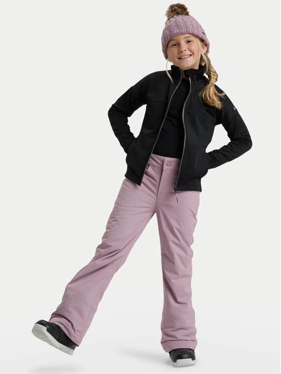 Roxy Roxy Fleecejacke Sidley ERGFT04014 Schwarz Regular Fit