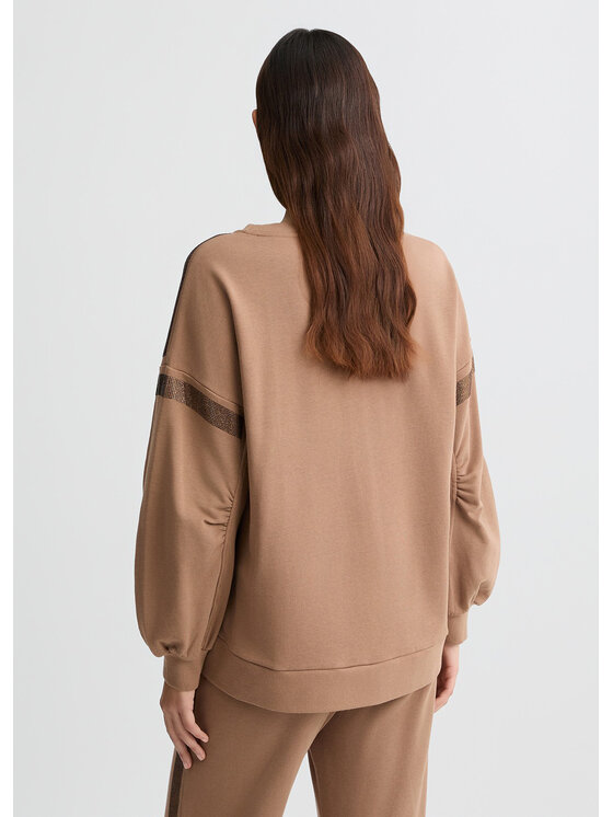 Liu Jo Liu Jo Felpa TA5048FS000X0675 Marrone Regular Fit