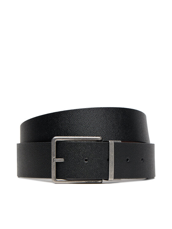 Calvin Klein Pasek Męski Warmth Buckle 40Mm Rev/Adj LV04D7048G Czarny
