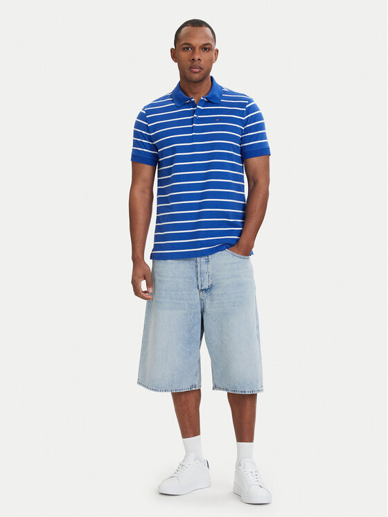 Tommy Jeans Tommy Jeans Polo DM0DM22708 Μπλε Regular Fit