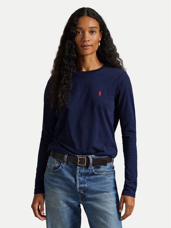 Polo Ralph Lauren Polo Ralph Lauren Särkpluus 211898699002 Tumesinine Regular Fit