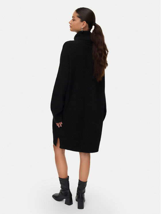 Vero Moda Vero Moda Трикотажна сукня Aquarius 10331900 Чорний Regular Fit