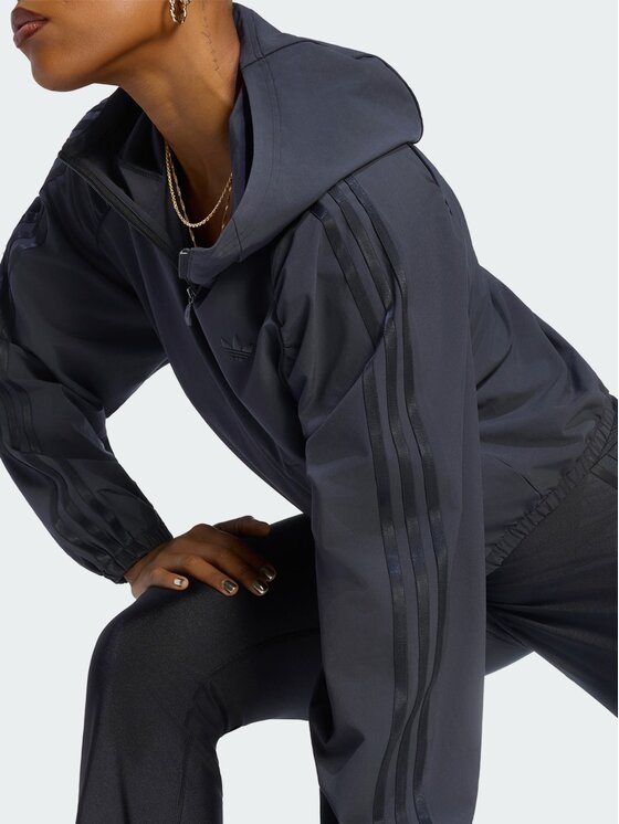 adidas adidas Bluza techniczna 168708 Czarny Loose Fit