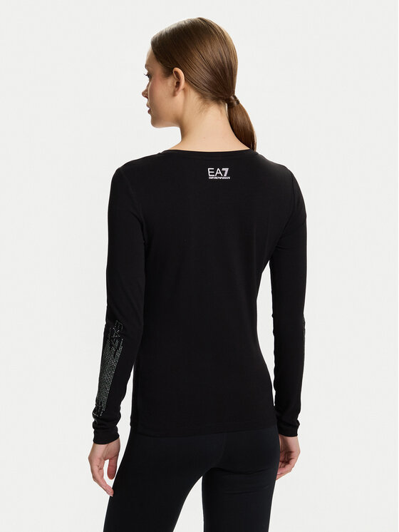EA7 Emporio Armani EA7 Emporio Armani Блузка 7W000522 AF10373 UC001 Чорний Regular Fit