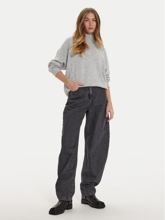 ViCOLO ViCOLO Džemper 77039S Siva Regular Fit