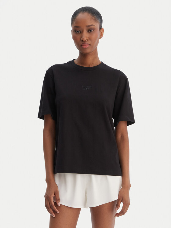 Reebok Reebok T-Shirt Suzie RK25505CCW Czarny Relaxed Fit