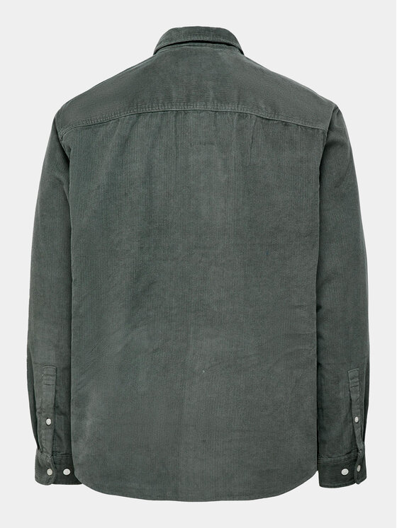 Only & Sons Only & Sons Košulja 22024716 Siva Relaxed Fit