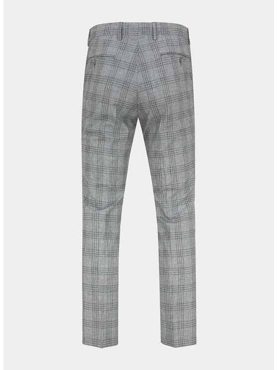 Pako Lorente Pako Lorente Spodnie garniturowe P21WF-6G-070 Szary Slim Fit