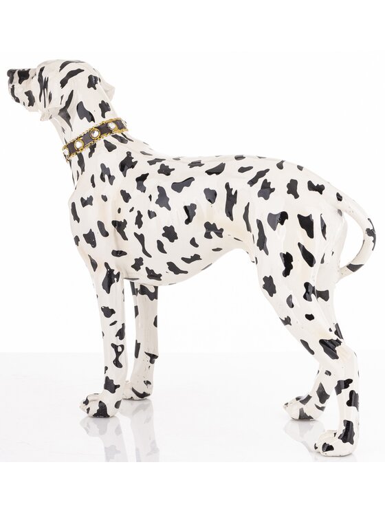 MIAhome MIAhome Figurka Dekoracja psa 29x35x11 cm DALMATIAN Biały