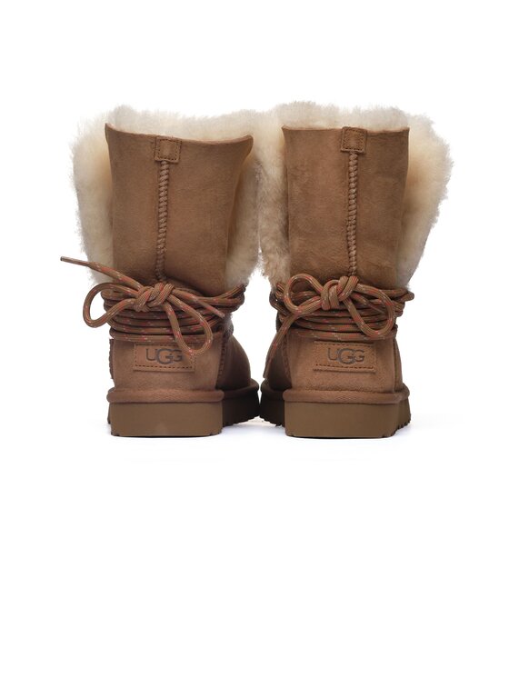 Ugg Ugg Śniegowce Classic Bailey Tie Boot  1171530-CHE Brązowy