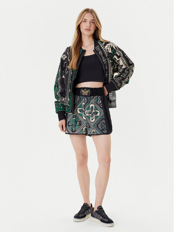 adidas adidas Športové kraťasy FARM Premium JW4481 Čierna Loose Fit