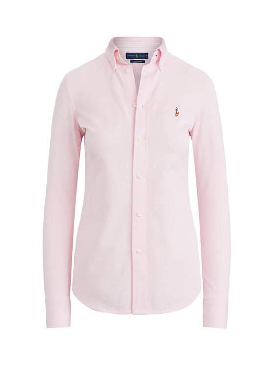 Polo Ralph Lauren Polo Ralph Lauren Košulja Heidi 211664427002 Ružičasta Slim Fit