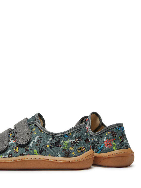 Froddo Froddo Пантофи Barefoot Canvas G1700390-1 D Сив