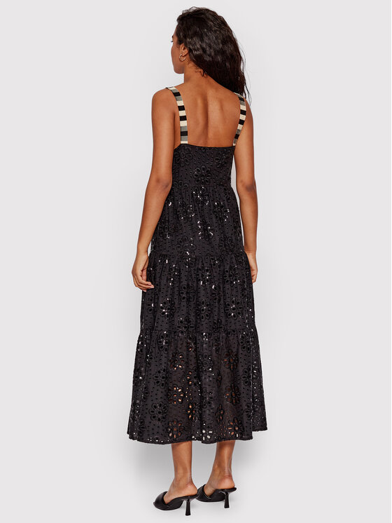 Desigual Desigual Лятна рокля Leah 22SWVW05 Черен Regular Fit